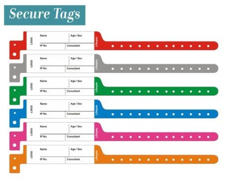 Hospital Patient ID Band