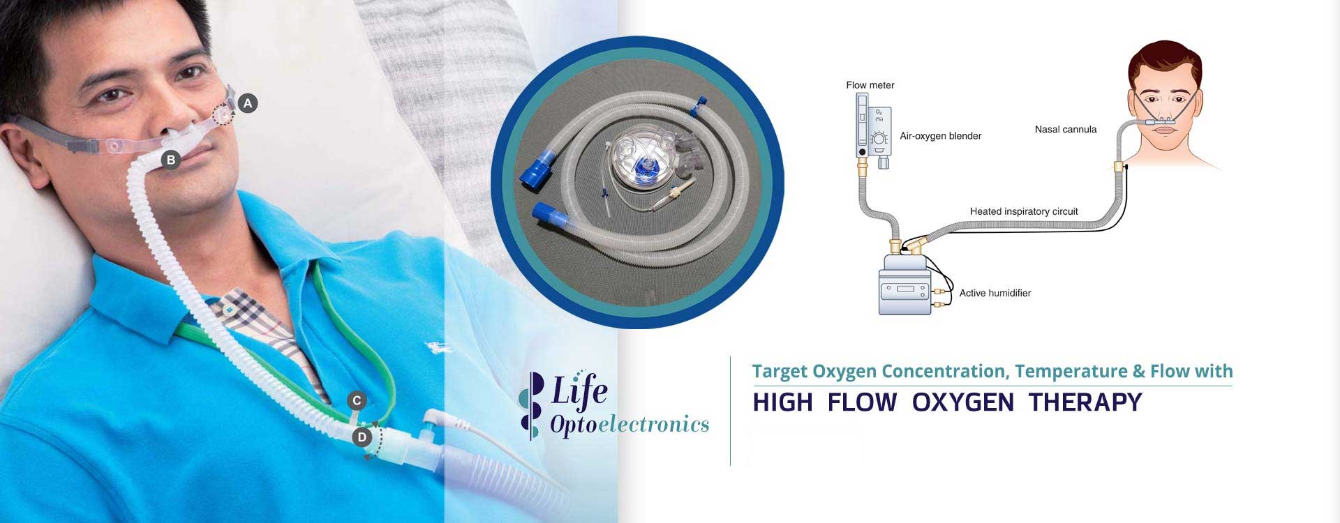 High Flow Oxygen Therapy Devices Online  Manufacturers in Uttar Pradesh